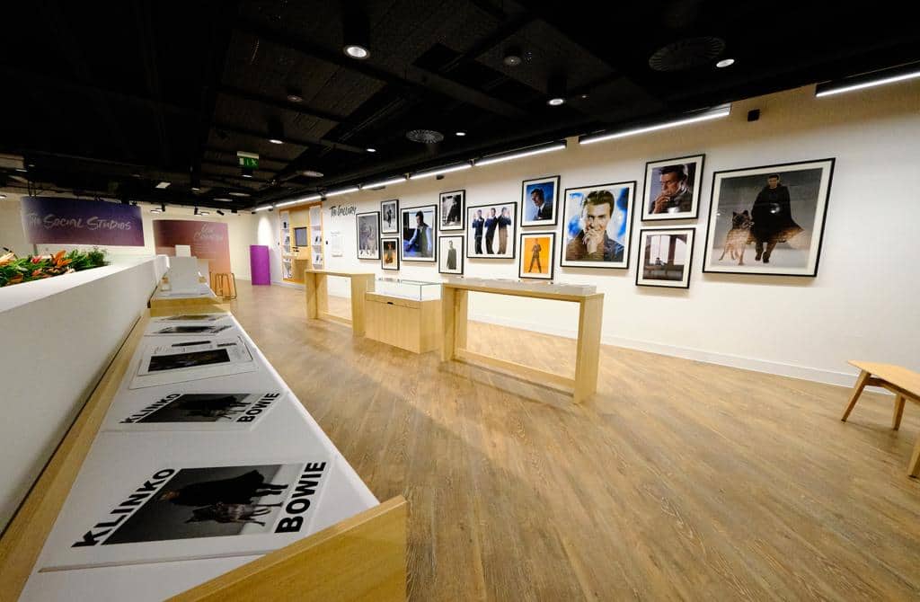 Fujifilm House of Photography store with pictures on the wall